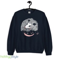 Opossum Shirt, Opossum Tarot Card Sweatshirt, Cute Opossum Tee - Unisex Crewneck Sweatshirt-1