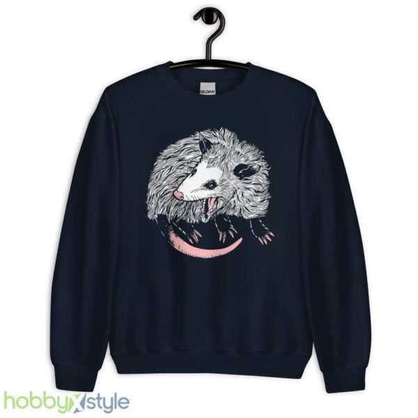 Opossum Shirt, Opossum Tarot Card Sweatshirt, Cute Opossum Tee - Unisex Crewneck Sweatshirt-1