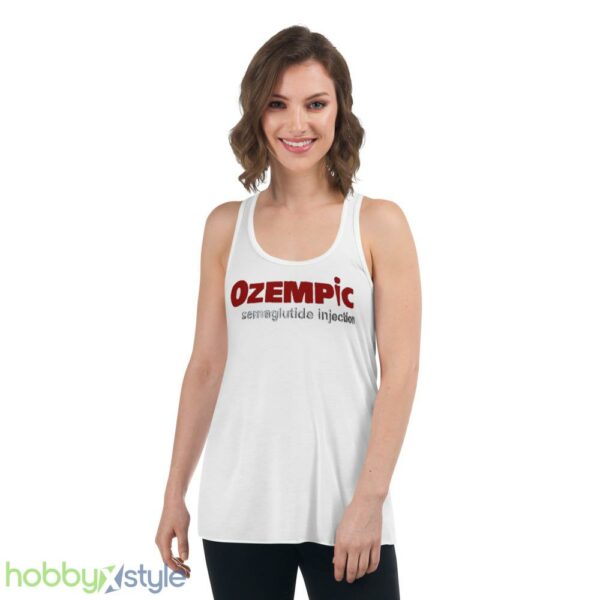 Ozempic semaglutide injection shirt - Women's Flowy Racerback Tank