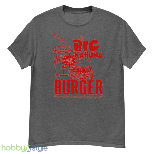 Pulp Fiction 2 directed by Quentin Tarantino Samuel L Jackson Jules Winnfield John Travolta Vincent Vega the Big Kahuna Burger mens t shirt - G500 Men’s Classic T-Shirt-1