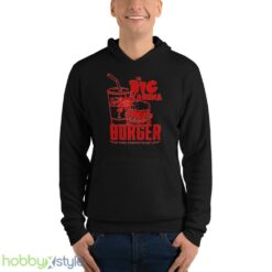 Pulp Fiction 2 directed by Quentin Tarantino Samuel L Jackson Jules Winnfield John Travolta Vincent Vega the Big Kahuna Burger mens t shirt - Unisex Fleece Pullover Hoodie