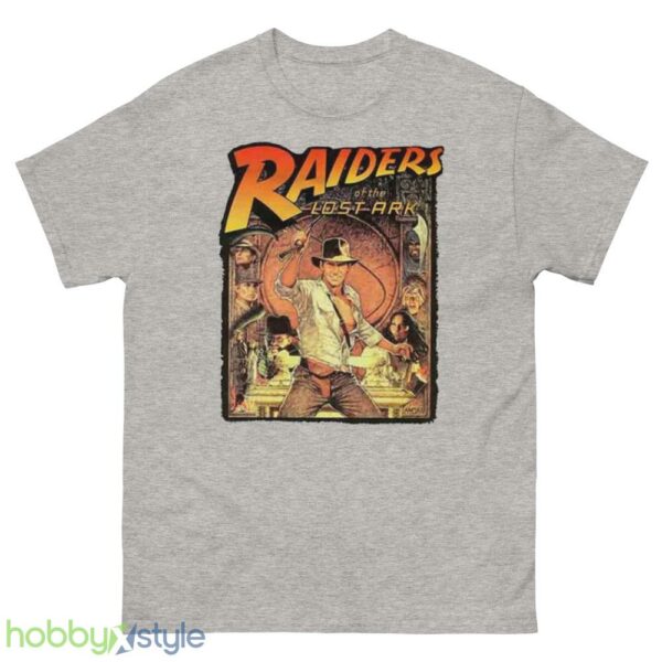 Raiders Of Lost Ark Indiana Jones Film Movie T Shirt - 500 Men’s Classic Tee Gildan