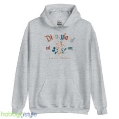 Retro Mickey And Friends Disneyland Est 1955 Sweatshirt, Family Vacation Shirt - Unisex Heavy Blend Hooded Sweatshirt