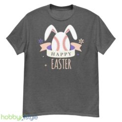 Sport Bunny Baseball Easter Day Egg Rabbit Baseball Ears Funny shirt - G500 Men’s Classic T-Shirt-1