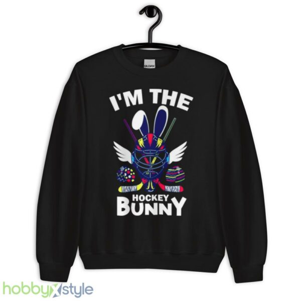 Sports Easter Im The Hocky Bunny Funny Easter Gift Ice Hockey shirt - Unisex Crewneck Sweatshirt