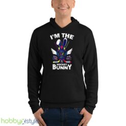 Sports Easter Im The Hocky Bunny Funny Easter Gift Ice Hockey shirt - Unisex Fleece Pullover Hoodie