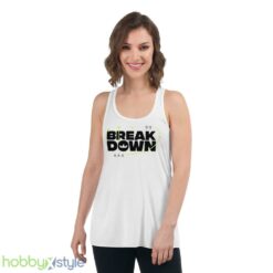the break down optic gaming shirt - Women's Flowy Racerback Tank