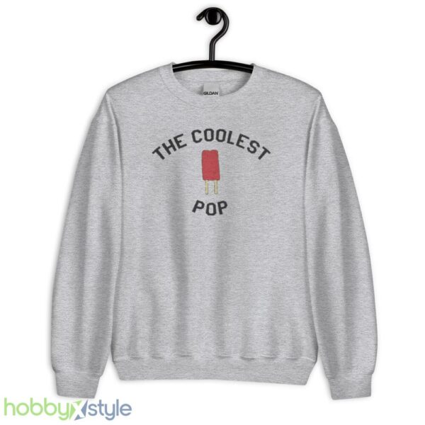 The Coolest Pop, Cool Dad Shirt, Summer BBQ Shirt, Fathers Day Gift, Funny Shirt For Dads, - Unisex Heavy Blend Crewneck Sweatshirt