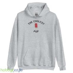 The Coolest Pop, Cool Dad Shirt, Summer BBQ Shirt, Fathers Day Gift, Funny Shirt For Dads, - Unisex Heavy Blend Hooded Sweatshirt