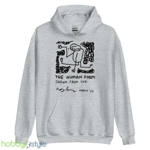 the human form drawn from life shirt - Unisex Heavy Blend Hooded Sweatshirt