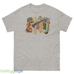 The Hunt Is On Shirt, Easter Carrot and Camouflage Eggs Shirt - 500 Men’s Classic Tee Gildan
