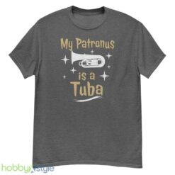 Tuba Lover Shirt My Patronus Is A Tuba Tee Funny Tuba T Shirt - G500 Men’s Classic T-Shirt-1