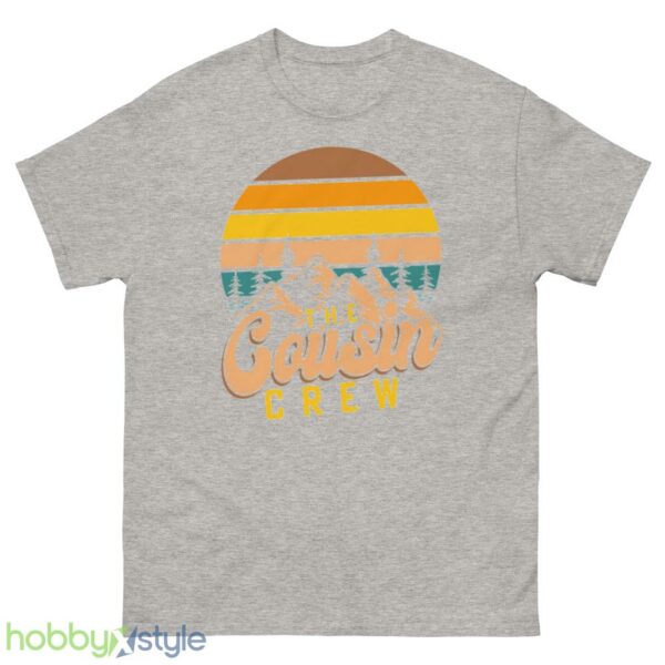 Vintage The Cousin Crew TShirt, Camping Adventure T-Shirts for Cousin - 500 Men’s Classic Tee Gildan