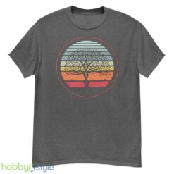 Yoga And Meditation Design And Dna Tree Of Life Vintage T-Shirt - G500 Men’s Classic T-Shirt-1