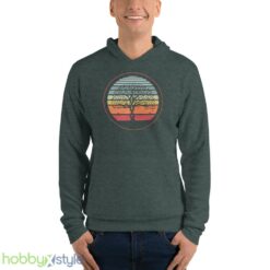 Yoga And Meditation Design And Dna Tree Of Life Vintage T-Shirt - Unisex Fleece Pullover Hoodie-1