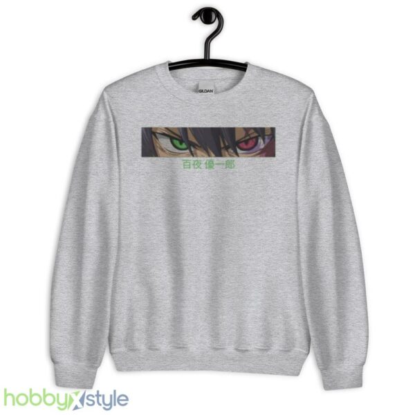 Yuichiro Hyakuya Eyes Seraph of the End Anime shirt - Unisex Heavy Blend Crewneck Sweatshirt