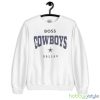 2023 Dallas Cowboys BOSS NFL Huddle Graphics T-Shirts - 18000 Unisex Heavy Blend Crewneck Sweatshirt