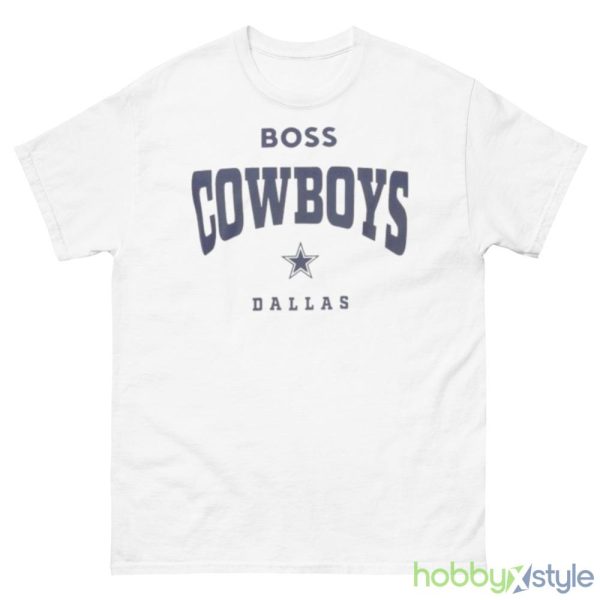 2023 Dallas Cowboys BOSS NFL Huddle Graphics T-Shirts - Men’s Classic Tee Gildan 5000