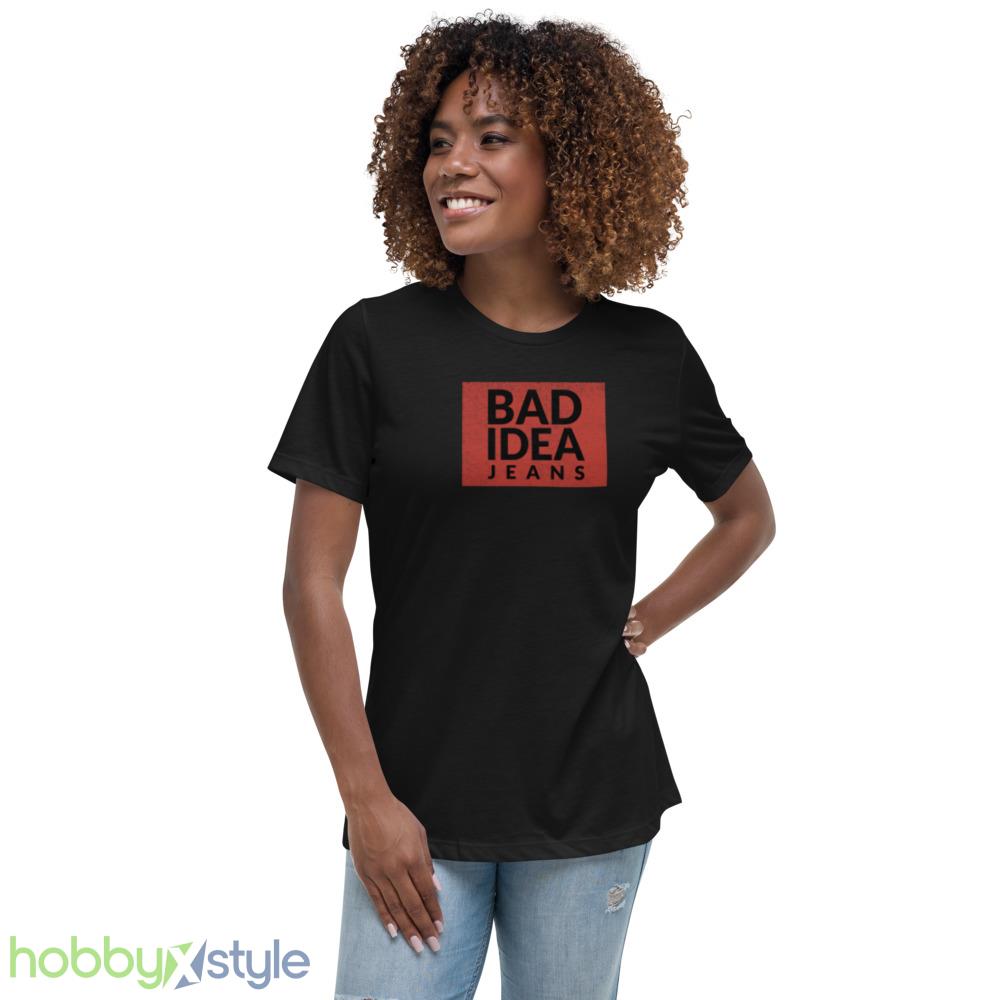 bad-idea-jeans-vintage-snl-logo-classic-t-shirt-2.jpeg Bad Idea Jeans - vintage SNL logo Classic T-Shirt - 6400 Women's Relaxed Short Sleeve Jersey Tee