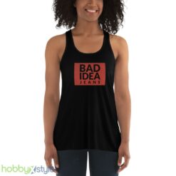 Bad Idea Jeans - vintage SNL logo Classic T-Shirt - 8800 Women's Flowy Racerback Tank