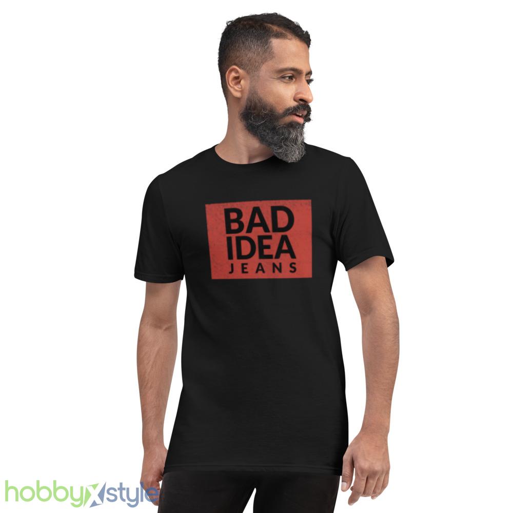 bad-idea-jeans-vintage-snl-logo-classic-t-shirt-4.jpeg Bad Idea Jeans - vintage SNL logo Classic T-Shirt - 980 Lightweight Fashion Short Sleeve T-Shirt