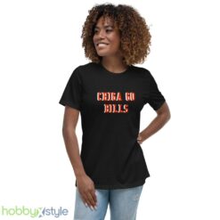 Chica Go Bills vintage T-Shirt - 6400 Women's Relaxed Short Sleeve Jersey Tee