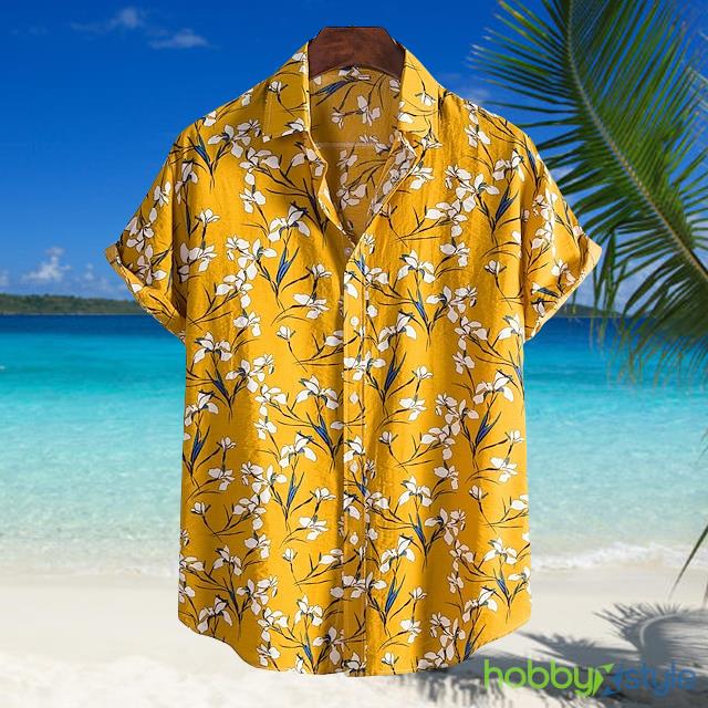 Aloha Shirt Animal Letter Down Collar Other Prints Daily Vacation collashirts Print Boho Beach Hawaiian Shirt - Aloha Shirt Animal Letter Down Collar Other Prints Daily Vacation collashirts Print Boho Beach Hawaiian Shirt