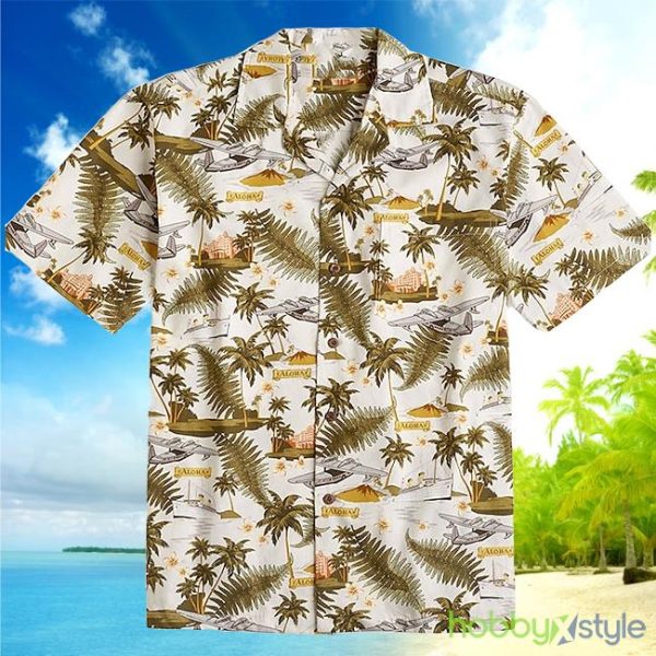 Beige Light Graphic Floral Turndown Daily Cotton Basic Fashion Hawaiian Shirt For Men And Women - Beige Light Graphic Floral Turndown Daily Cotton Basic Fashion Hawaiian Shirt For Men And Women