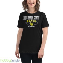Big West Long Beach State Beach shirt - 6400 Women's Relaxed Short Sleeve Jersey Tee