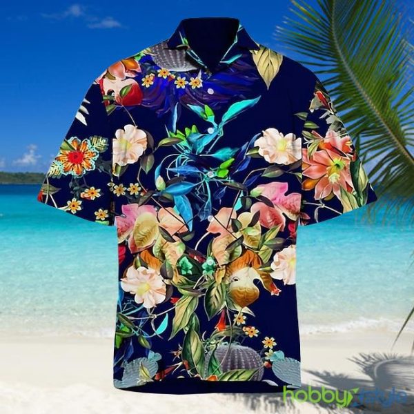 Camp Shirt Aloha Shirt Floral Turndown Print Outdoor Print Hawaiian Shirt For Men And Women - Camp Shirt Aloha Shirt Floral Turndown Print Outdoor Print Hawaiian Shirt For Men And Women
