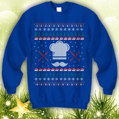 CHEF Ugly Toque Ugly Xmas Holiday Sweatshirt Culinary Christmas Gift for any Holiday Cook Caterer Restaurant Baker Foodie - 260523-085237
