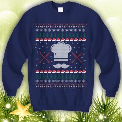 CHEF Ugly Toque Ugly Xmas Holiday Sweatshirt Culinary Christmas Gift for any Holiday Cook Caterer Restaurant Baker Foodie - 260523-085242