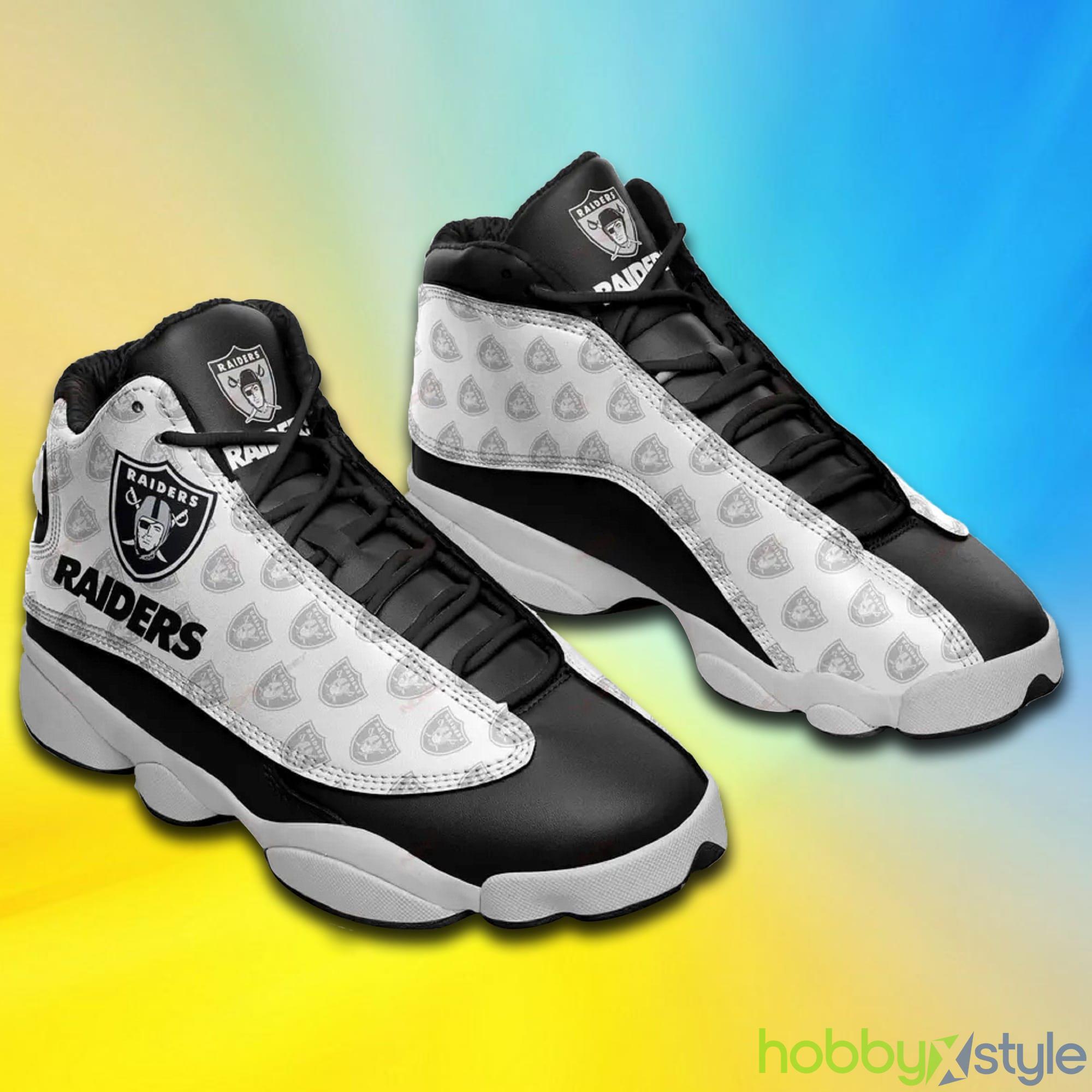 Custom Black and White Basketball Shoes Designs Sneakers NFLE Style 2 Air Jordan Shoes - Custom Black and White Basketball Shoes Designs Sneakers NFLE Team design Radiers Anti-slip Sports Shoes winter Male Footwear_2