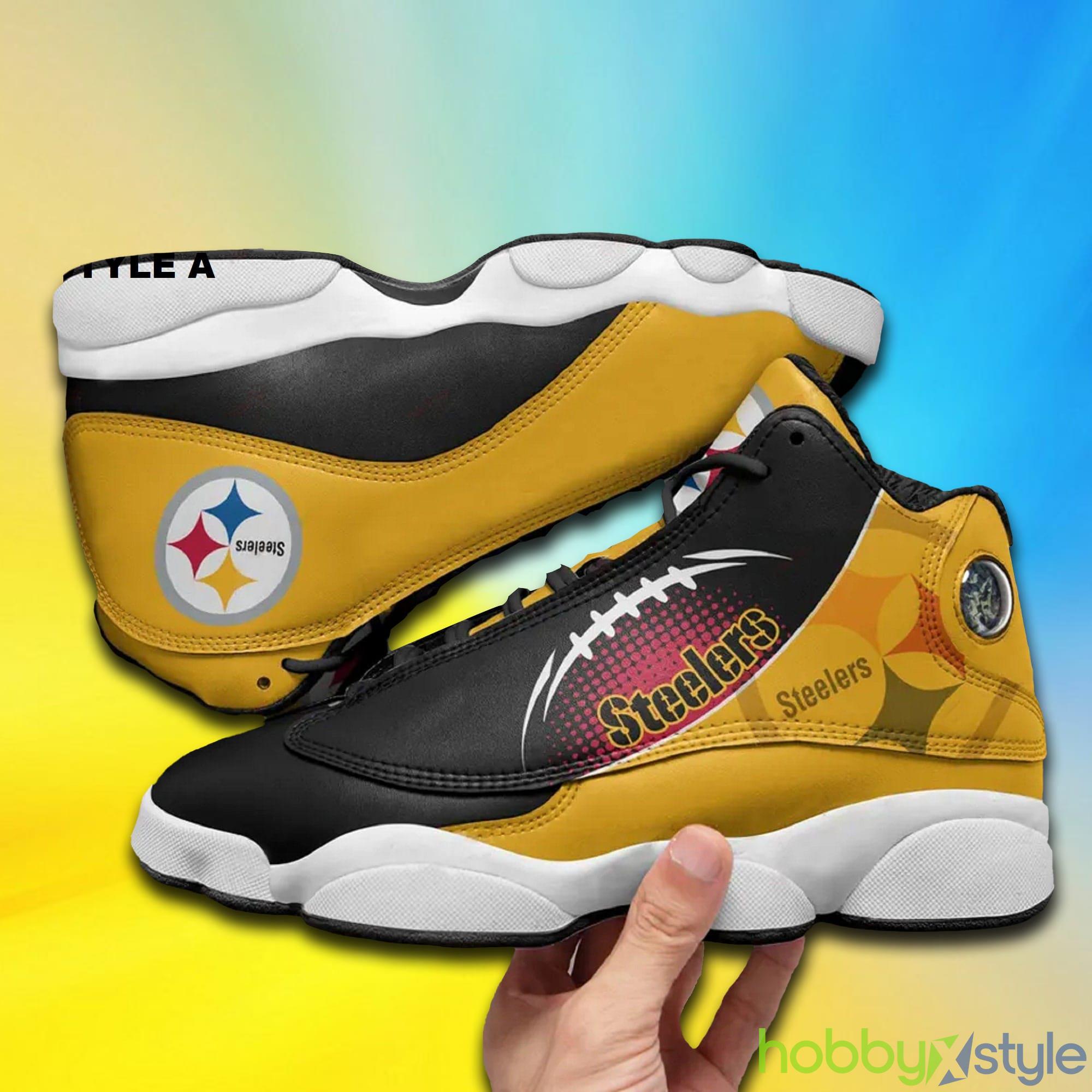 Custom Design AJ Basketball Shoes NFLE Logo basketball Style 1 Air Jordan Sneakers - 2023 Custom Design AJ Basketball Shoes NFLE Logo basketball shoes with strap Men Yellow Sneakers Breathable Sports Trainer_1