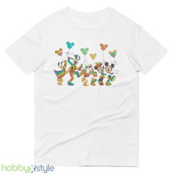Disney Mickey Mouse and Friends With Balloon Pride Month 2023 LGBTQ Disneyland Trip Family Vacation Gift - 980 Lightweight Fashion Short Sleeve T-Shirt