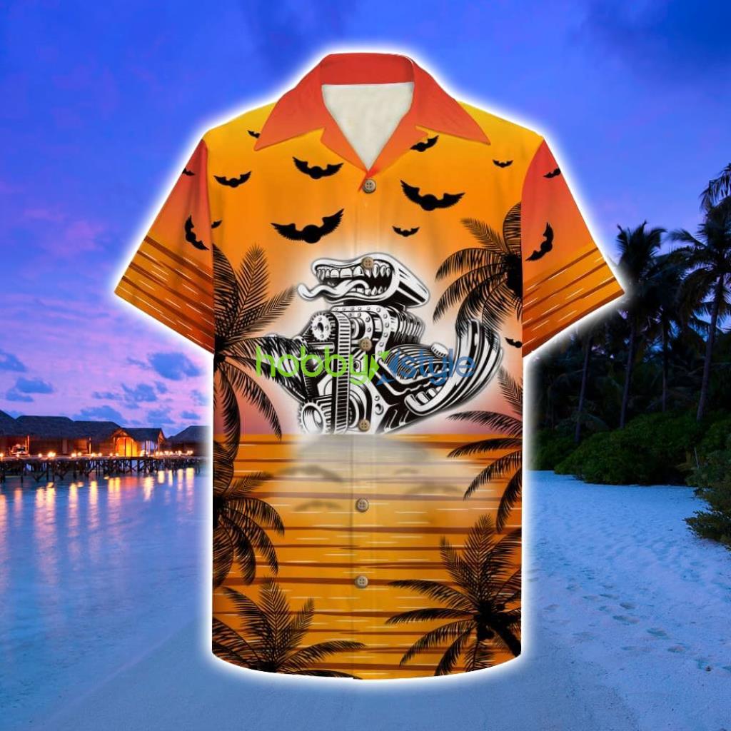 Drag Racing Custom Kulture Hot Rod Hawaii Shirt - Drag Racing Custom Kulture Hot Rod Hawaii Shirt