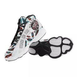 Houston Alaska Native American Indian Grizzly Bear With Tlingit Feathers Design Mens Sneakers Customized New Fashion Sport Shoes Air Jordan Shoes For Men And Women - 160523-164218