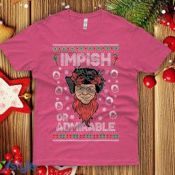 Impish Or Admirable Dwight Schrute Ugly Christmas Sweatshirt funny Christmas office party unisex crew - Impish Or Admirable Dwight Schrute Ugly Christmas T-shirt funny Christmas office party unisex crew Premium Shirt_6