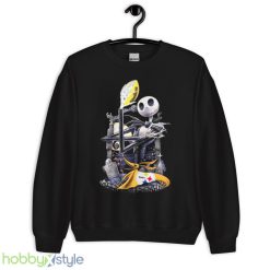 Jack Skellington Pittsburgh Steelers 2023 Shirt - 18000 Unisex Heavy Blend Crewneck Sweatshirt
