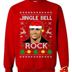 Jingle Bell Rock Ugly Funny santa Johnson Holiday the best Xmas Party Crewneck sweatshirt - Jingle Bell Rock Ugly Christmas Sweater Funny santa Johnson Holiday the best Xmas Party Crewneck sweatshirt_6