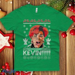 Kevin!!! Hilarious Ugly Christmas Sweatshirt funny Inspired by Home Alone party men - Kevin!!! Hilarious Ugly Christmas T-shirt funny Inspired by Home Alone party men next level crew Premium Shirt_5