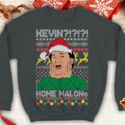 Kevin! Home Malone Ugly Funny office party Crewneck sweatshirt best tv show inspired secret Santa xmas party gift - 260523-092602