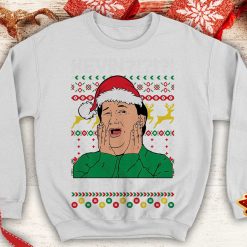 Kevin! Home Malone Ugly Funny office party Crewneck sweatshirt best tv show inspired secret Santa xmas party gift - 260523-092606