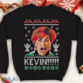 Kevin!!!! Ugly Unisex Funny home alone kate Parody xmas movies party gift Crewneck sweatshirt - Kevin!!!! Ugly Christmas Sweater Unisex Funny home alone kate Parody xmas movies party gift Crewneck sweatshirt_5