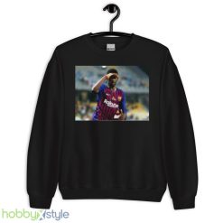Koundé Wearing Dembélé shirt - 18000 Unisex Heavy Blend Crewneck Sweatshirt