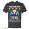 Let it snow Ugly Christmas Sweatshirt Funny coke lines santa high walmart meme Xmas party secret santa gift tee - Let it snow Ugly Christmas T shirt , Funny coke lines santa high walmart meme Xmas party secret santa gift tee_4