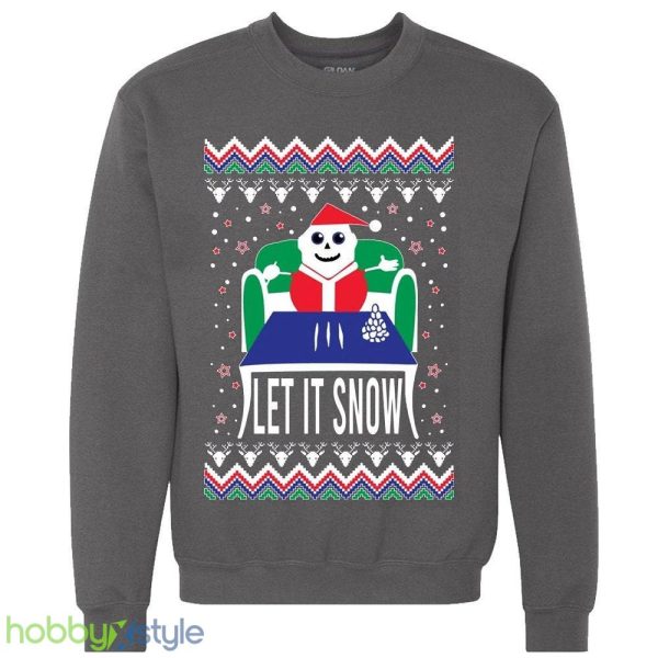 Let it snow Ugly Funny coke line santa high walmart meme crewneck Sweatshirt xmas party - Let it snow Ugly Christmas Sweater Funny coke line santa high walmart meme crewneck Sweatshirt xmas party_3