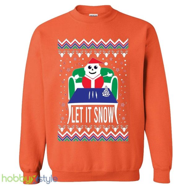 Let it snow Ugly Funny coke line santa high walmart meme crewneck Sweatshirt xmas party - Let it snow Ugly Christmas Sweater Funny coke line santa high walmart meme crewneck Sweatshirt xmas party_5