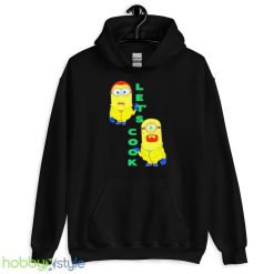 Let’s cook new minions shirt - 18500 Unisex Heavy Blend Hooded Sweatshirt