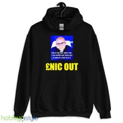 Look at this cunt look at him enic out shirt - 18500 Unisex Heavy Blend Hooded Sweatshirt